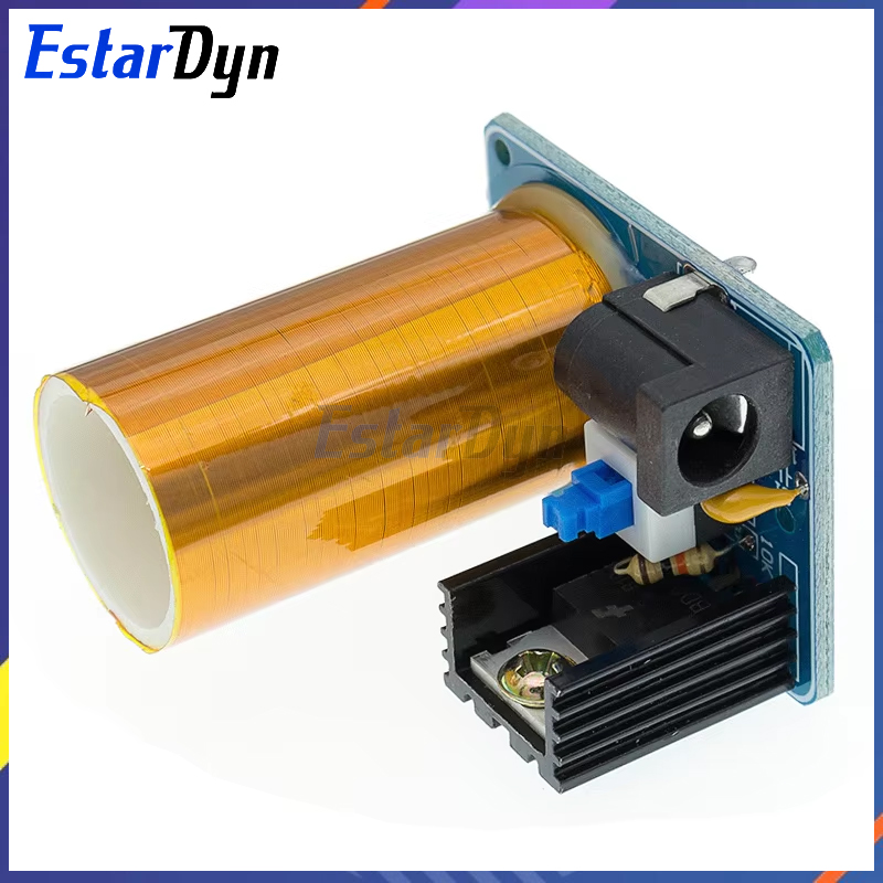 Estardyn BD243 Mini Tesla Coil Kit Magic Props DIY Parts Empty Lights Technology Diy Electronics BD243C