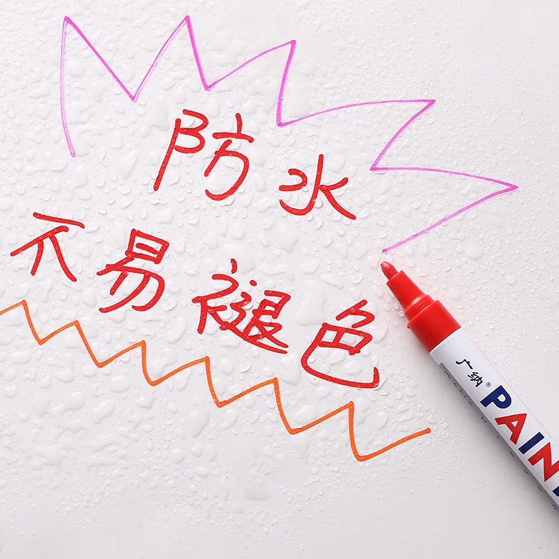 Lack Reiniger Auto Rad Reifen Fettige Malerei Stift Auto Gummi Reifen Poliert Metall Permanent Marker Graffiti Touch Scratch Nass Wachs