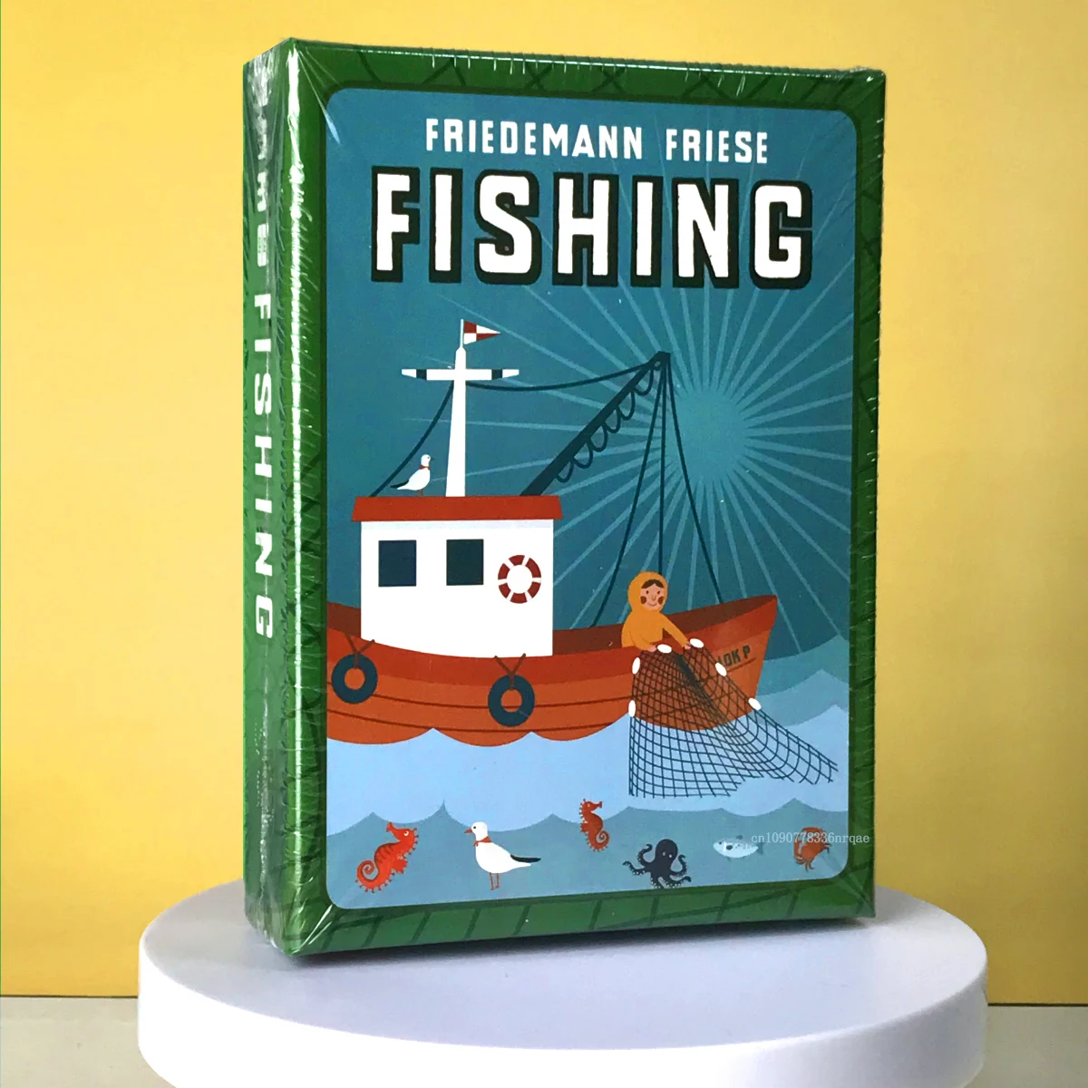 2025 novo jogo de tabuleiro de pesca 3-5 jogadores 40-60min família/festa engraçado jogo de mesa amigos jogo de cartas de entretenimento