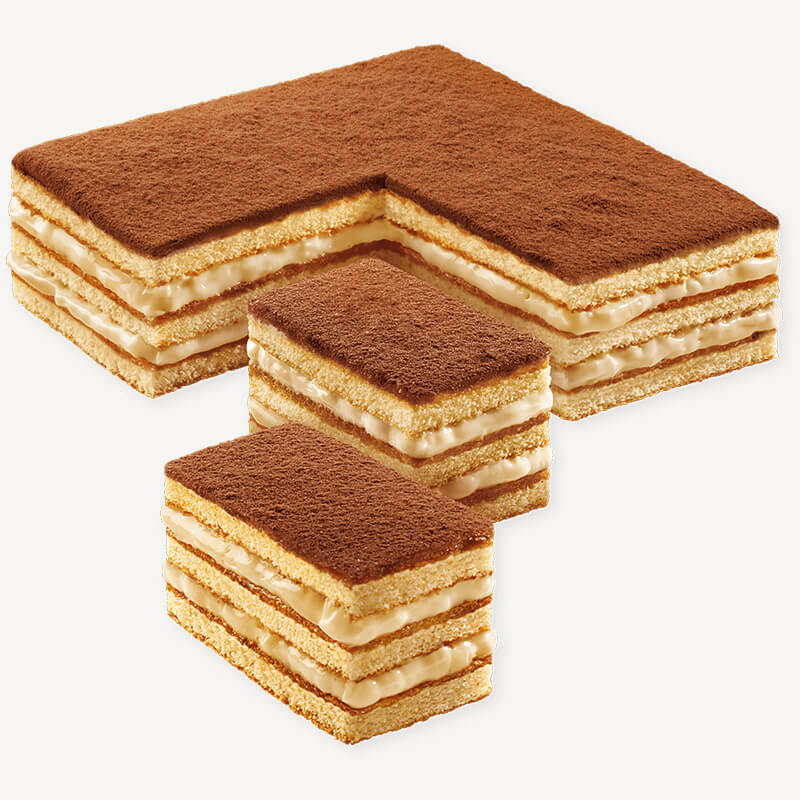 Balconi Tarts Tiramisu, Sobremesa Choco, Vienesse e Morango, 2 Unidades de 400 gr Cada Bolo