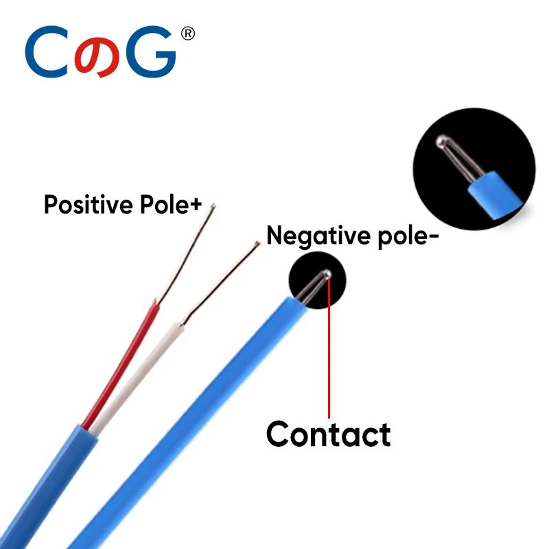 CG K/PT100 Type M3 M4 Copper Screw Thermocouple with 0.5/1/2M High Precision Waterproof PTFE Cable 3D Printer Temperature Sensor