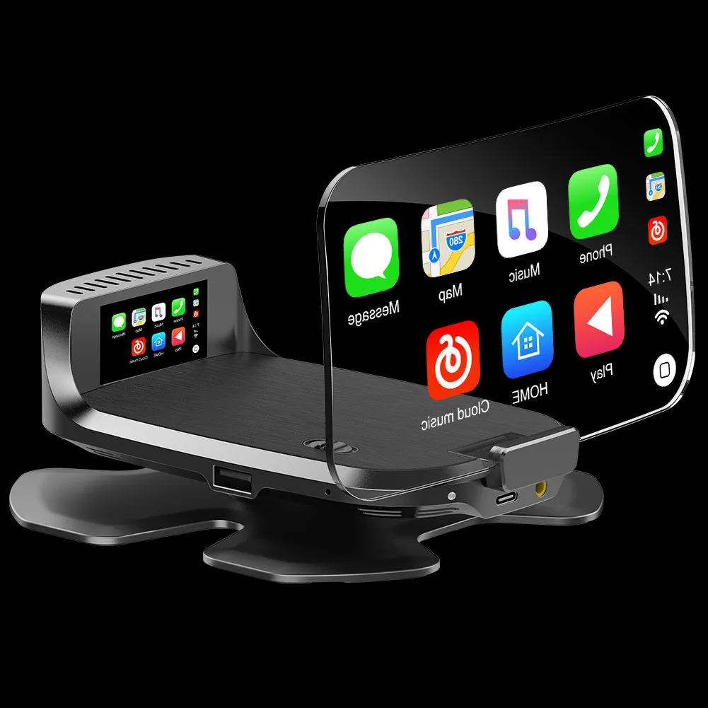 Display Head-up più venduto per display LED con mani libere e telecomando per auto HUD003