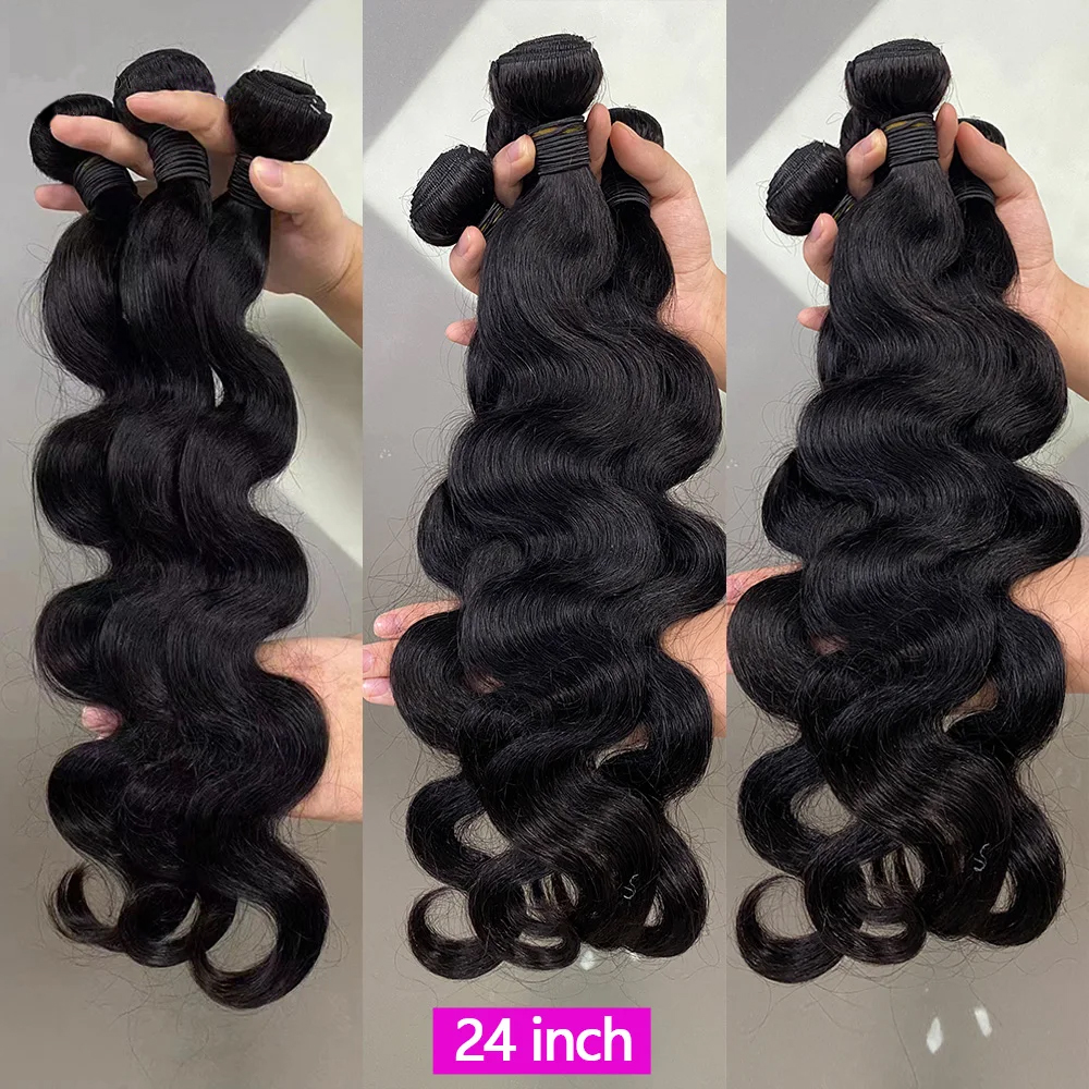 Peruvianボディウェーブヘアロット、生バージン、未処理織りエクステンションナチュラルカラー、1、3、4バンドル、セール、100%