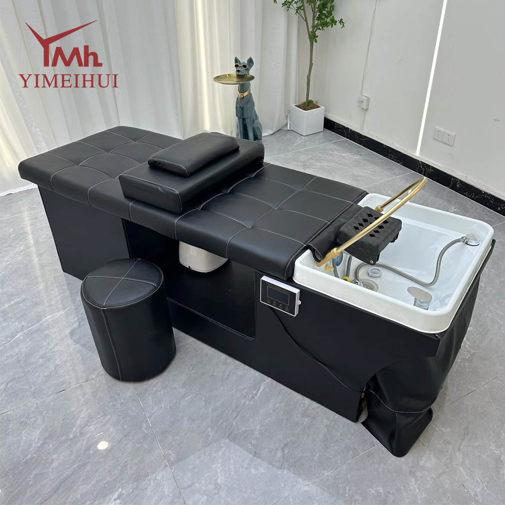 Salon Washing Hair Massage Hydrotherapy Shampoo Bed Spa Head Water Therapy Circulation Shampoo Beds