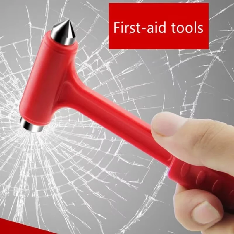 1/2/4PCS 2in1 Auto Sicherheit Hammer Notfall Escape Tool Kit Auto Auto Fenster Glas Hammer Breaker und Sicherheitsgurt Cutter Escape Tool
