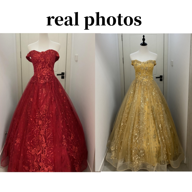 ชุดเดรสพองๆเปิดไหล่สไตล์คลาสสิกชุดเดรสลูกไม้ประดับด้วยลูกปัดลายดอกไม้หรูหราสำหรับงานพรอมยาวถึงพื้นหรูหรา suknia balowa