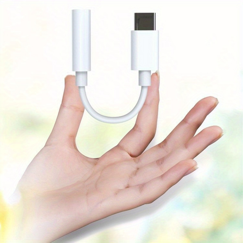 USB Type C To 3.5mm Audio Adapter, USB C To Aux Audio Dongle Cable Cord, USB Type C To 3.5mm Female Headphone Jack Adapter For P