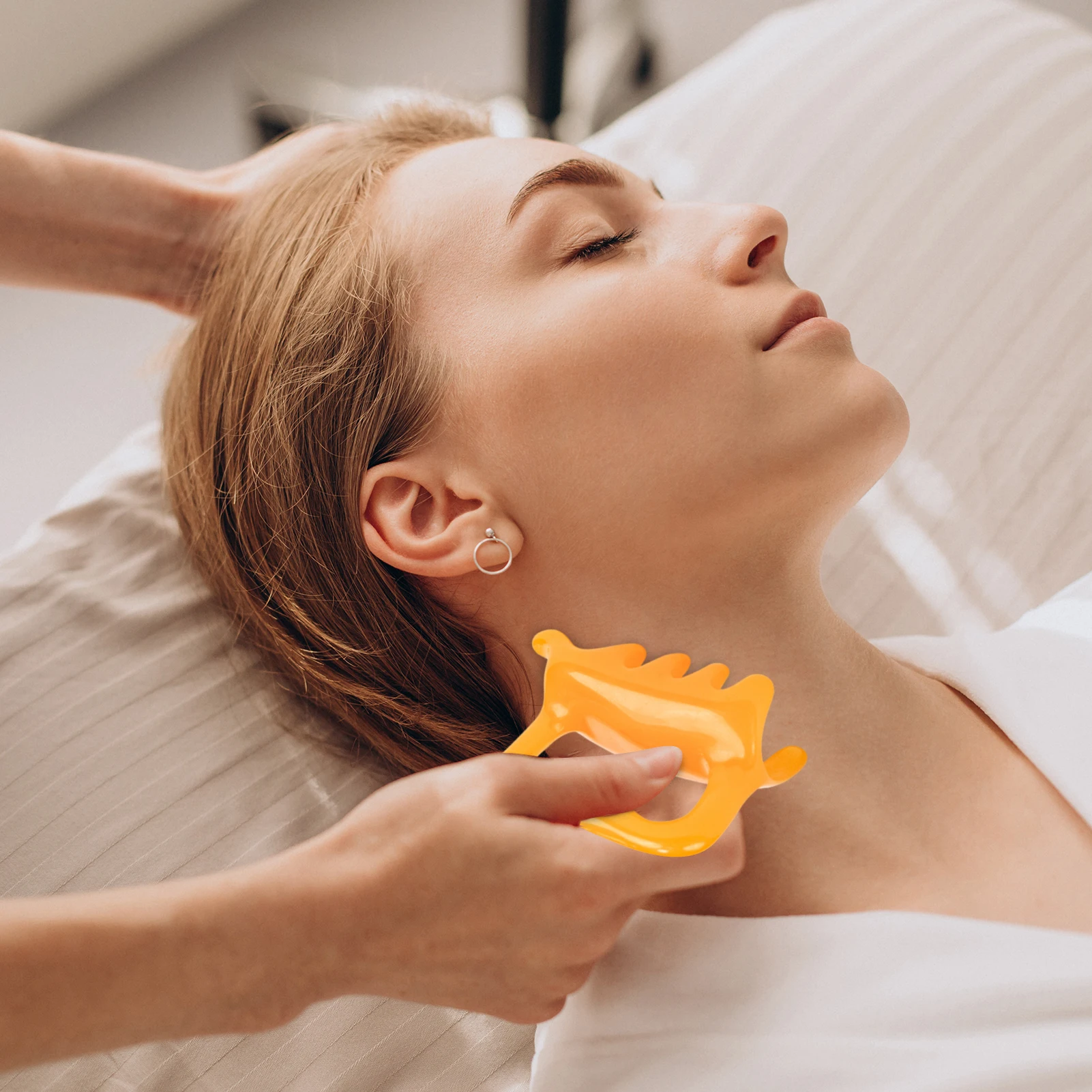 Dubbele Push Massage Tool Spinale Meridiaan Ontstoppen Schouder & Nek Acupressuur Massage Stretching Rod Terug Schrapen Tool Board