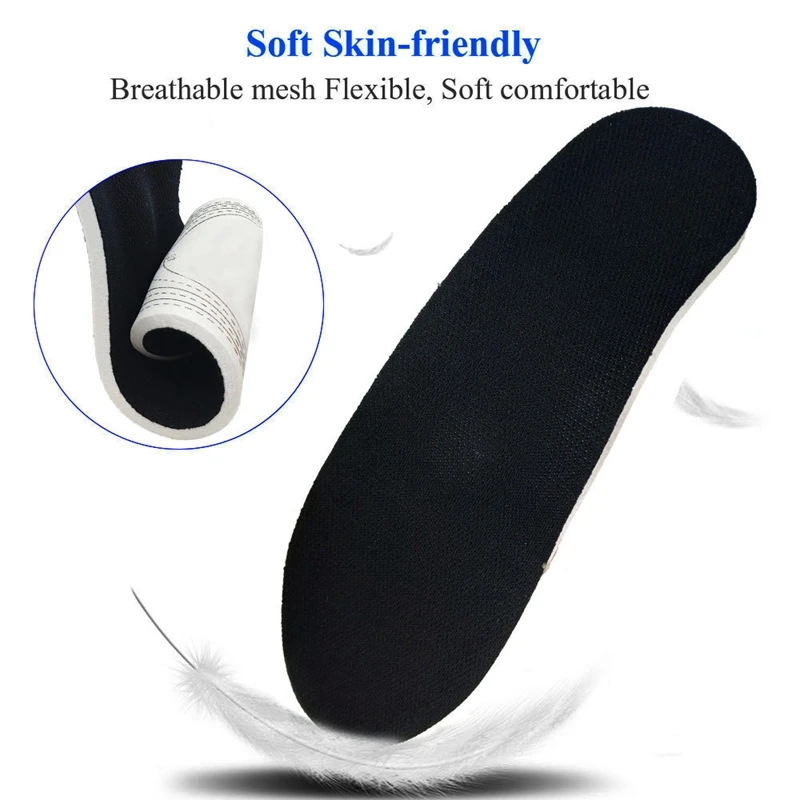 Orthopädische Einlegesohlen für Fuß, Turnschuhe, Schuhe, Einlegesohle, Männer und Frauen, Fußgewölbeunterstützung, Schuhpolster für Plantarfasziitis, Fußpflege