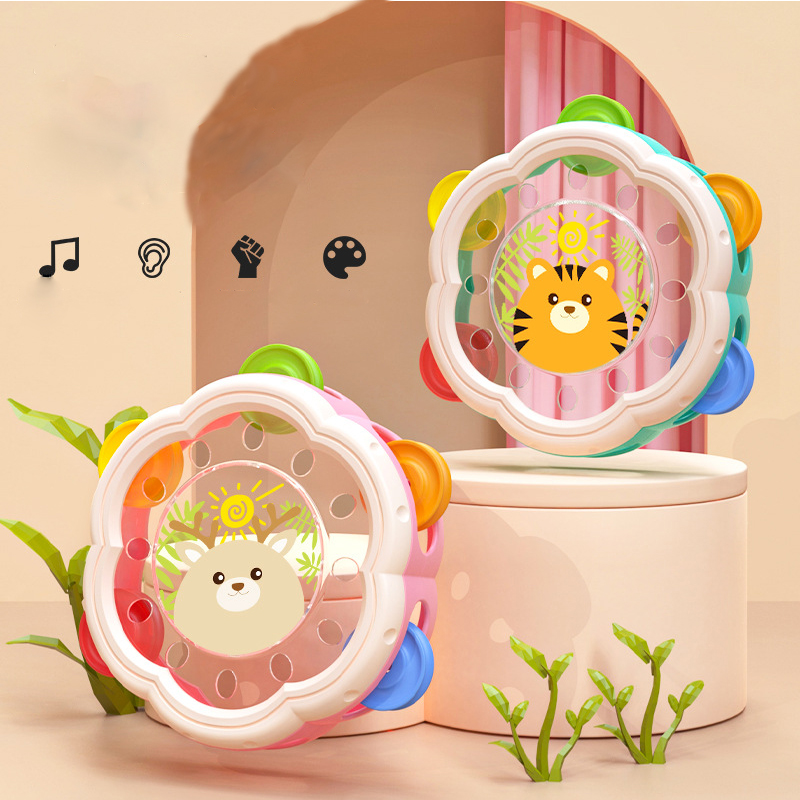 Montessori Baby Toys 0 12Month Musical Instruments Drum Educational Toys For Children Interactive Development Games for Babies