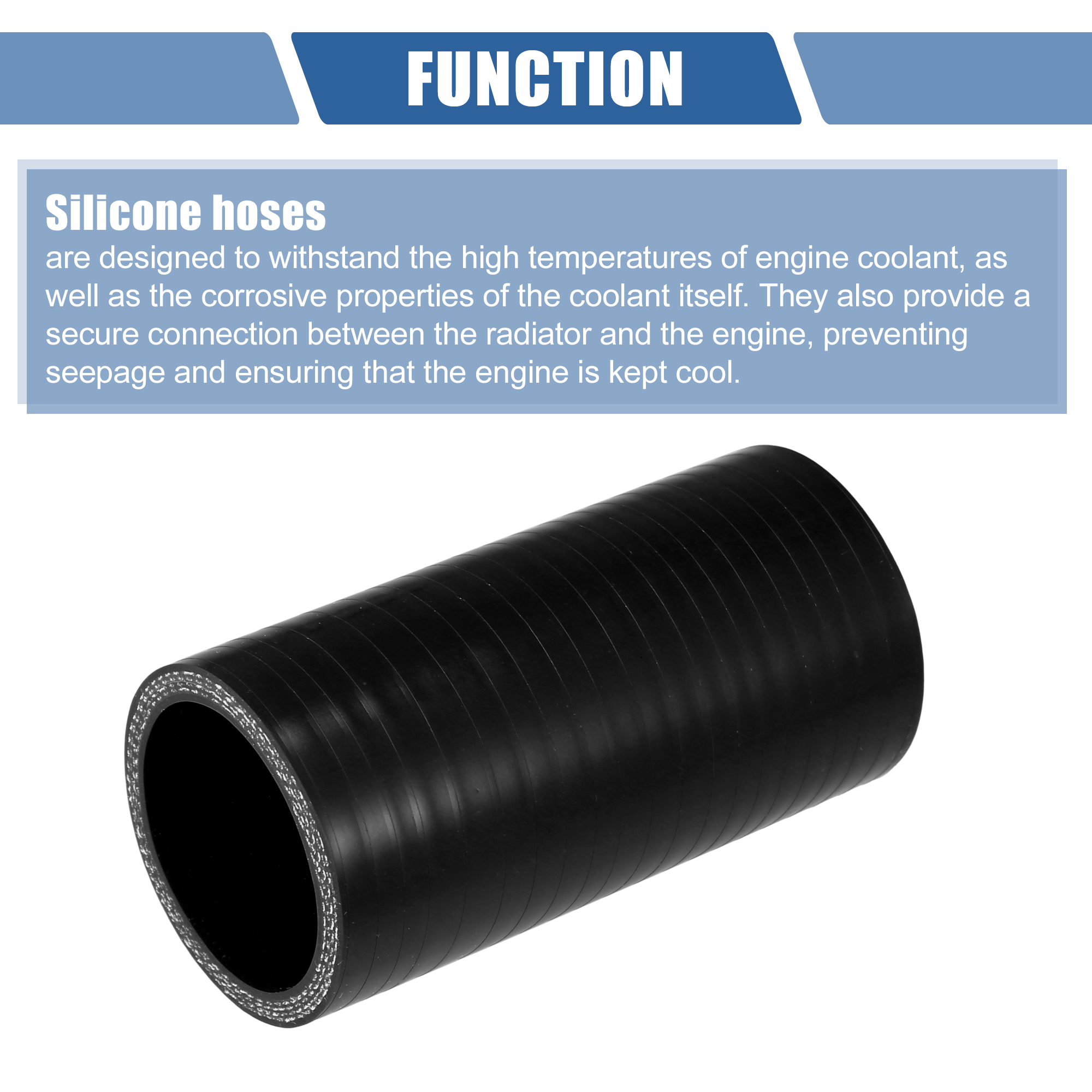 UXCELL 25 ミリメートル 28 ミリメートル 32 ミリメートル 35 ミリメートル 42 ミリメートル 48 ミリメートル 57 ミリメートル 63 ミリメートル 68 ミリメートル 70 ミリメートル 76 ミリメートル 80 ミリメートル 83 ミリメートル ID 100 ミリメートル長さ 0 度車のシリコンホース冷却剤ホース