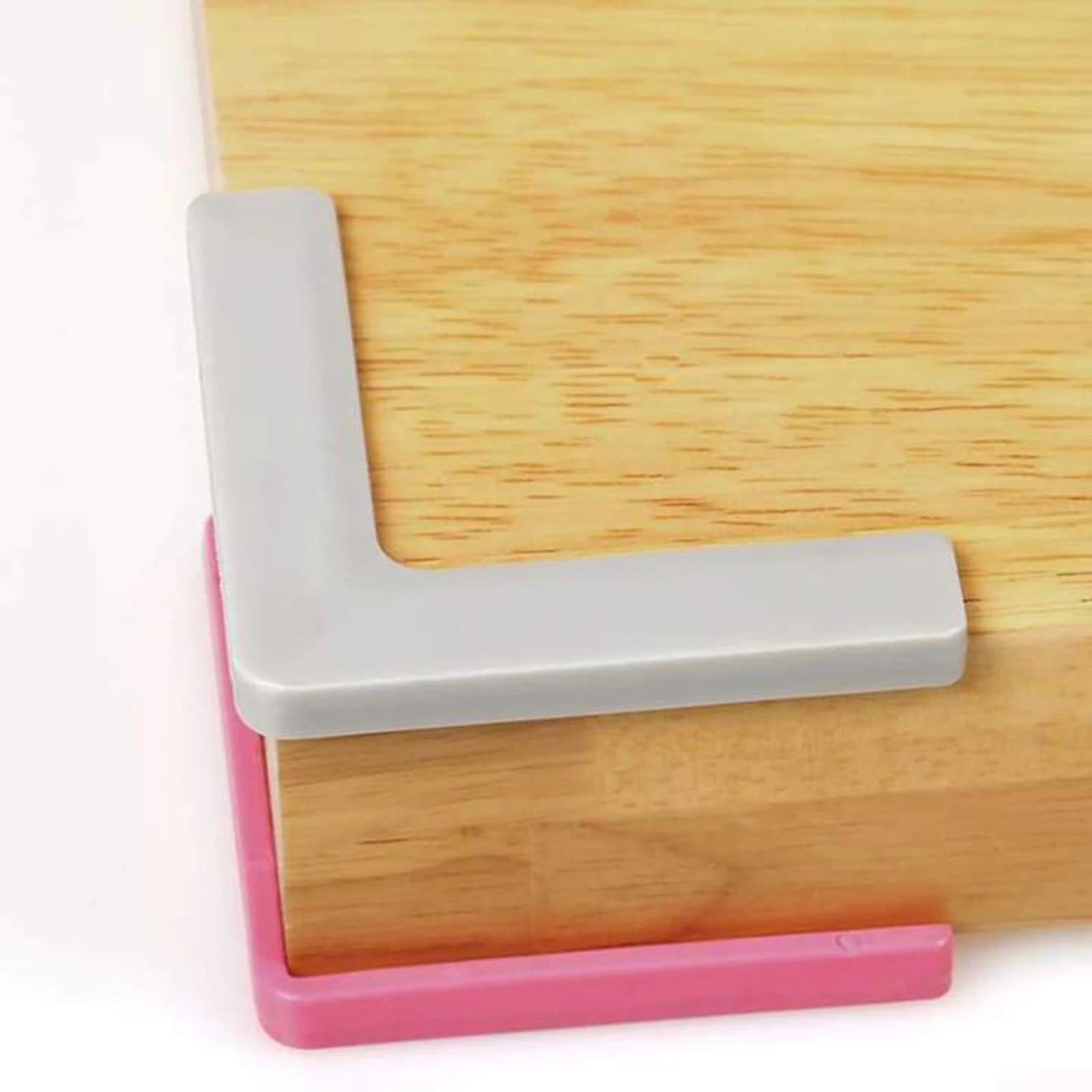 10 Chiếc Chống Va Chạm Phải Góc Nhựa Pvc Góc Viền Nội Thất Edge Bảo Vệ Cửa Sổ Bảo Vệ Kính Bịt Góc Bàn Gói