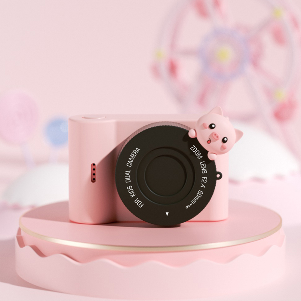 Cámara digital de 48MP para niños, videocámara de juguete con pantalla IPS de 3 pulgadas, HD, bonita, regalo de cumpleaños