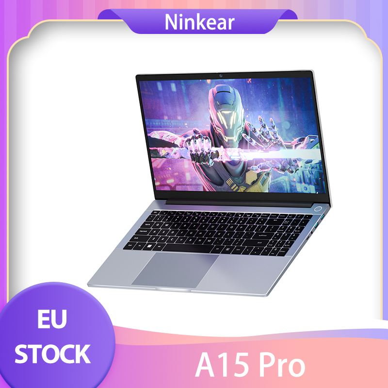 Ordinateur portable Ninkear A15 Pro, écran IPS 15.6*1920, 1080 pouces, AMD Ryzen 5 6600H, 6 cœurs Max 4.5GHz, 32 Go de RAM DDR5, SSD 1 To, WiFi6