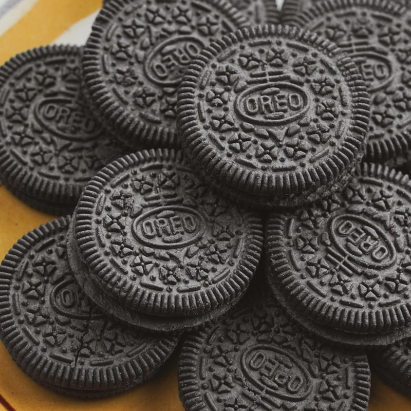 Oreo Sandwich Cookies 3.42oz(97g)*4 Packs children's snacks