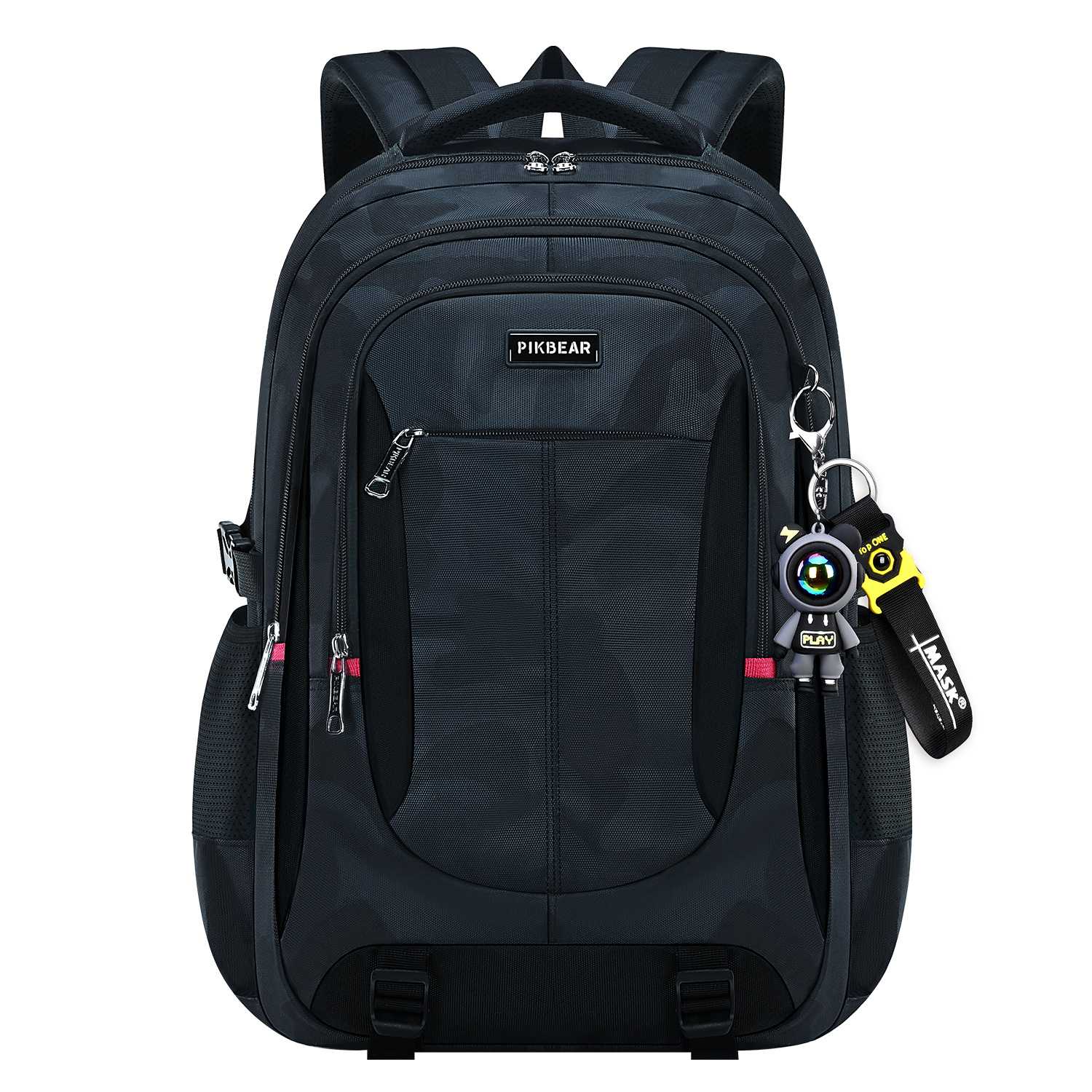 Ciondolo astronauta Zaino ortopedico per laptop da uomo Zaino mimetico per adolescenti Zaini impermeabili primari Borse da scuola per studenti