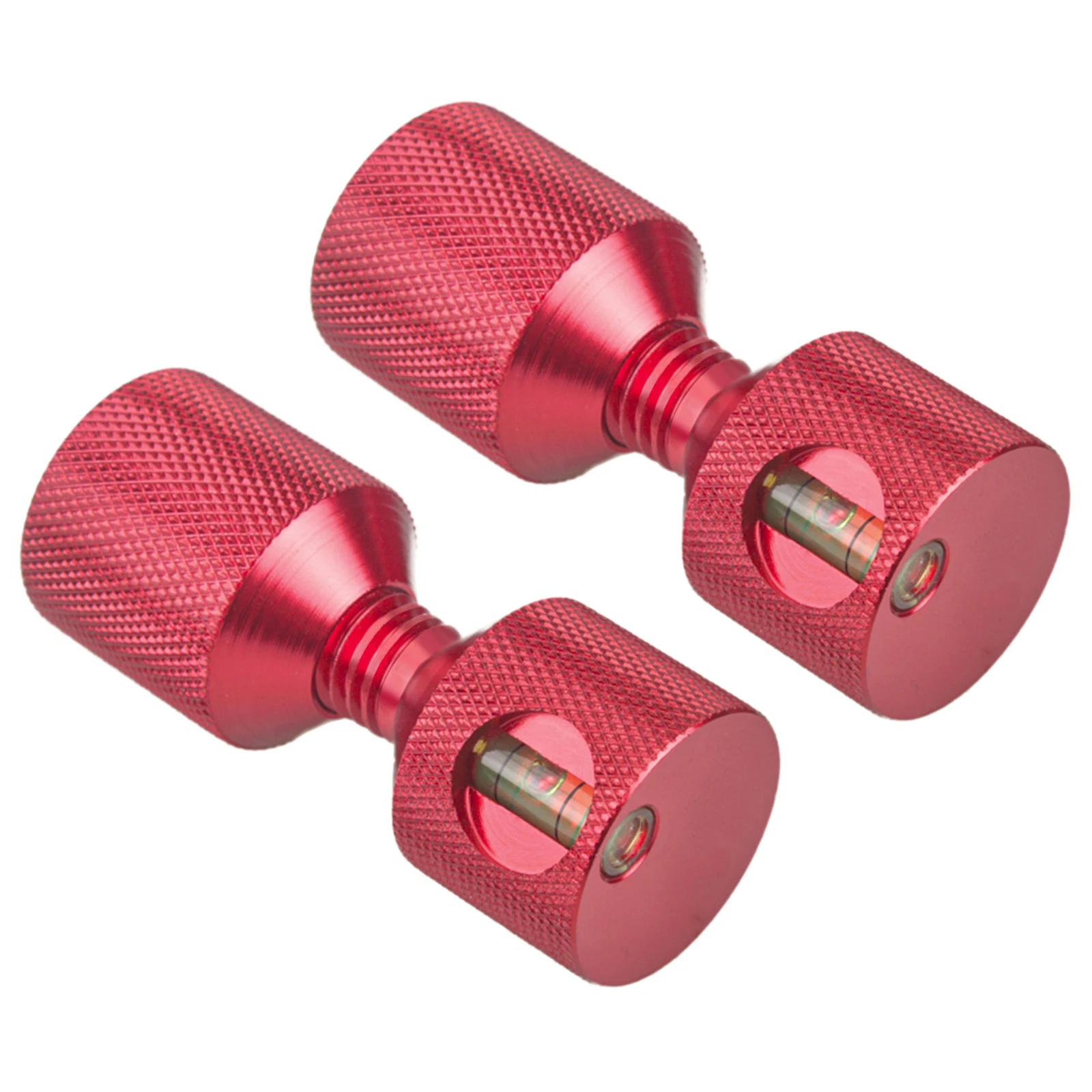 Pasadores de dos orificios con brida de aluminio de 1-1/8 pulgadas Pasadores de alineación de dos orificios de 1-1/8" con gradiente