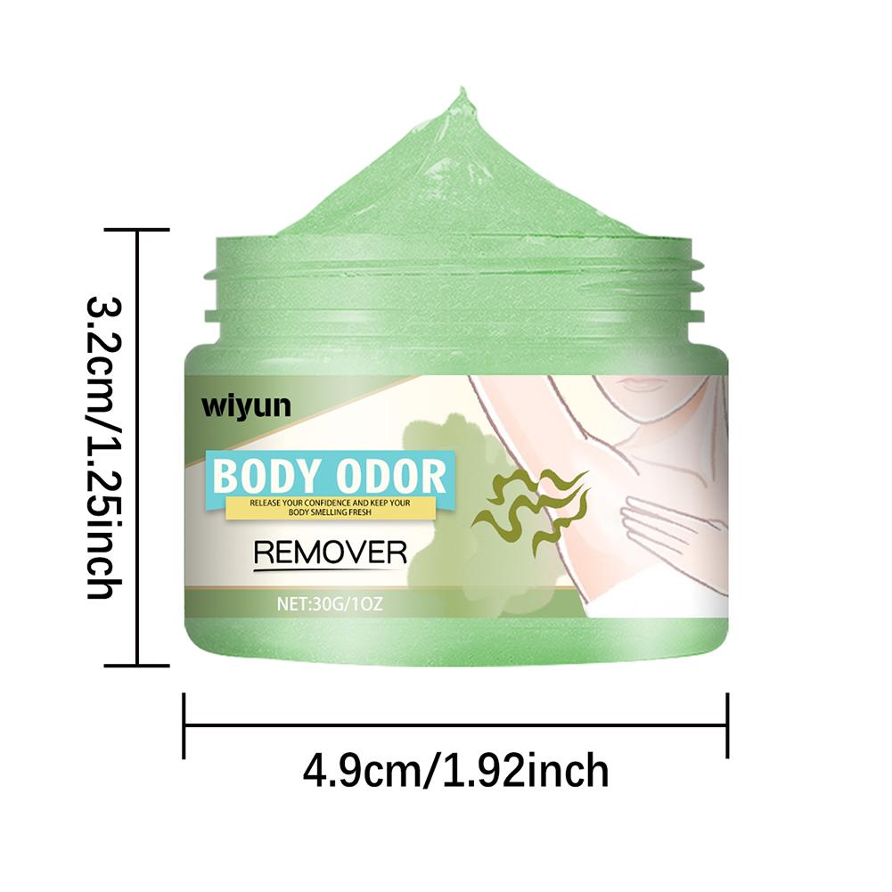 Crema de eliminación de olores corporales efectiva, eliminador de sudor, tratamiento de olores en las axilas, antitranspirantes, desodorizador de axilas duradero