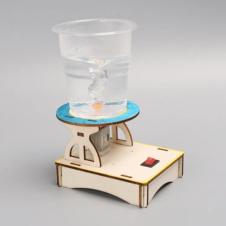 Детские научные игрушки DIY STEM, набор для обучения технологической физике, забавные электрические вихревые модели, обучающие пособия, развивающие игрушки