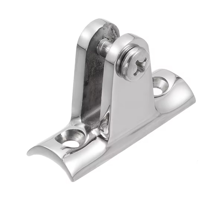 Bimini Top Deck Hinges Marine 316 Stainless Steel Boat Parts Accessories Bimini Top Fitting Hardware With Quick Release Pins