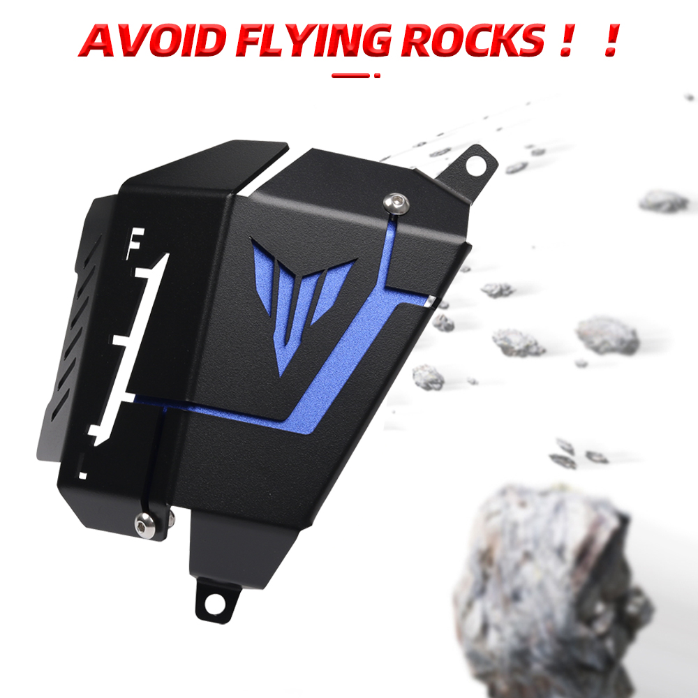 MT07 FZ07 Coolant Recovery Tank Shielding Cover Fits For Yamaha MT-07 FZ-07 MT 07 FZ 07 2014 2015 2016 2017 2018 2019 2020 2021