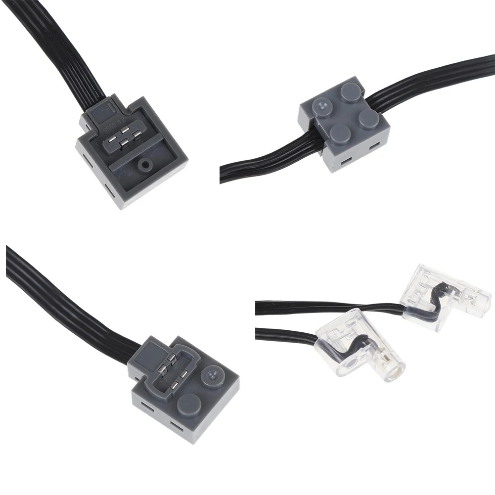 3PCS MOC Power Up สำหรับมอเตอร์76042 M 8883 LED ไฟเส้น8870 AAA แบตเตอรี่กล่อง88000 Power ฟังก์ชั่นชุดใช้งานร่วมกับ Legoeds