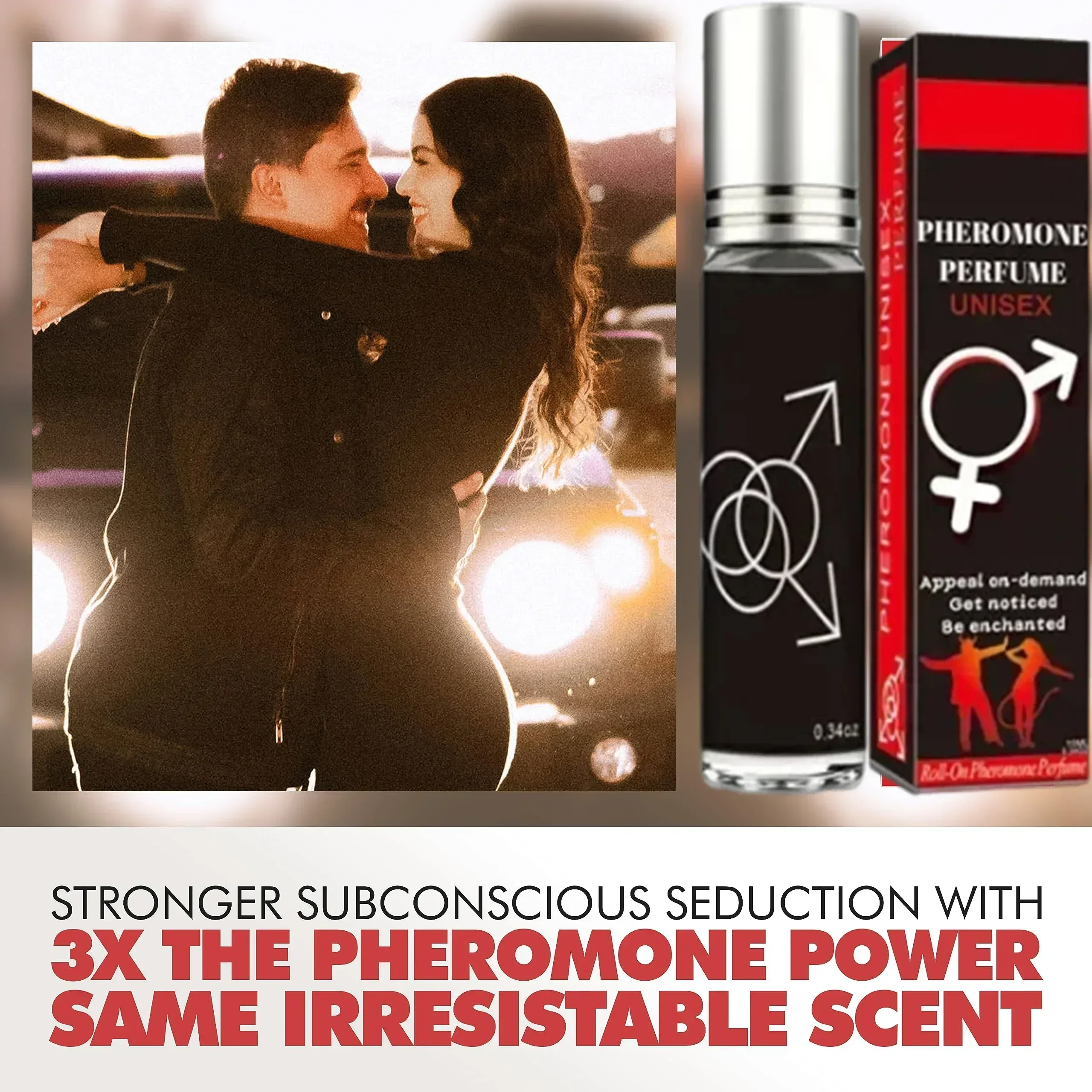 Bonito Perfume sexual, Perfume de feromonas para atraer hombres, socio íntimo, estimula la flirteo, Perfu corporal portátil de larga duración para mujeres