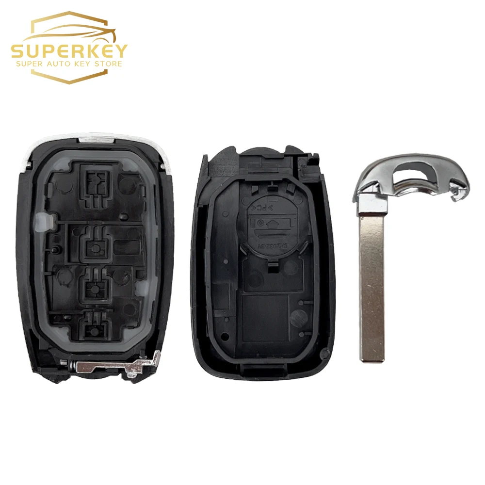 SUPERKEY 2/3/4/5 Buttons Remote Key Shell Case Fob For Chevrolet Chevy Camaro Cruze Malibu Equinox 2016 2017 2018 2019 2020