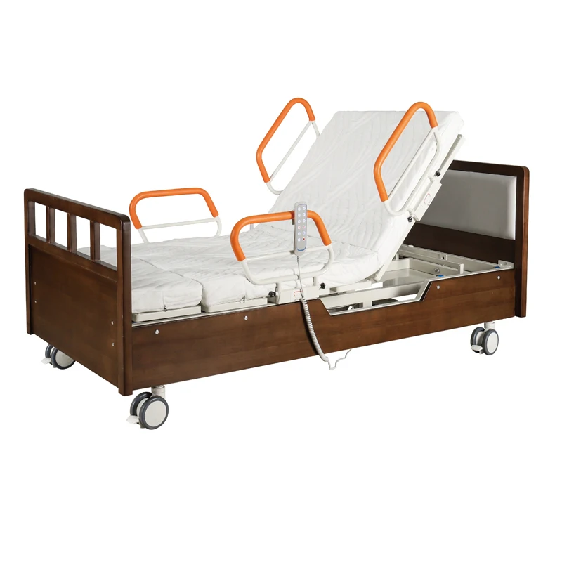 Cama giratoria eléctrica multifuncional para ancianos, cama para el cuidado del hogar, de grado superior, personalizada, fabricante