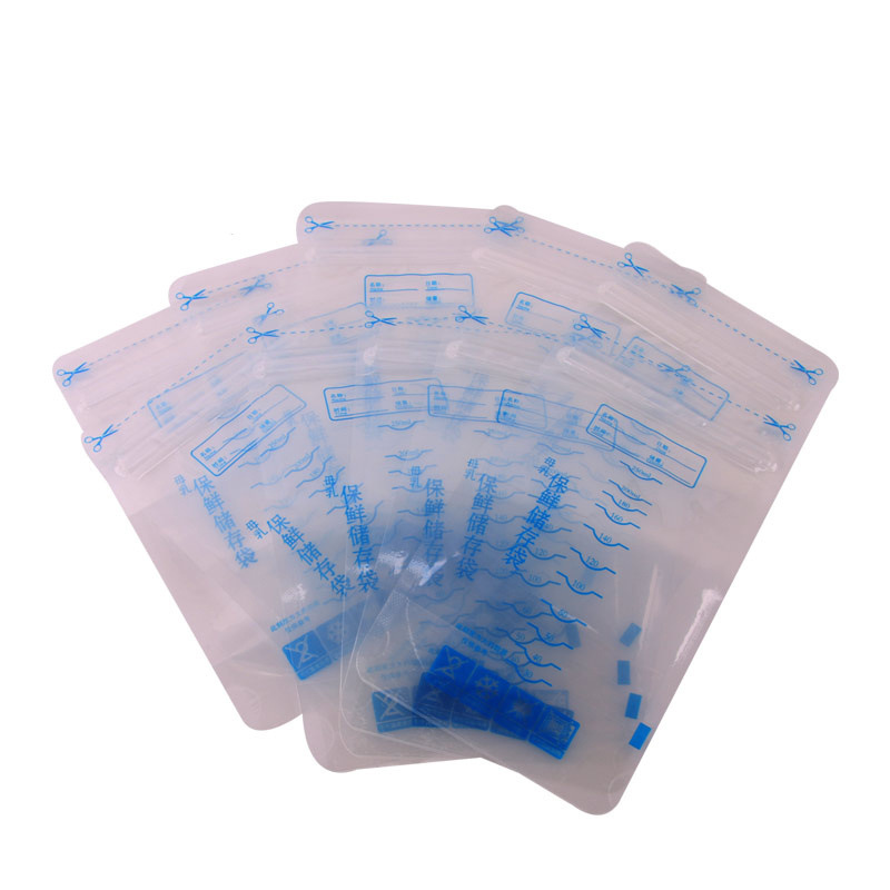 250ml ถุงตู้แช่แข็งนมแม่นมอาหารเด็กถุงนม BPA ฟรีเด็กปลอดภัย Feeding BAG Feeding Breast PUMP ประหยัด Part 30 PCS