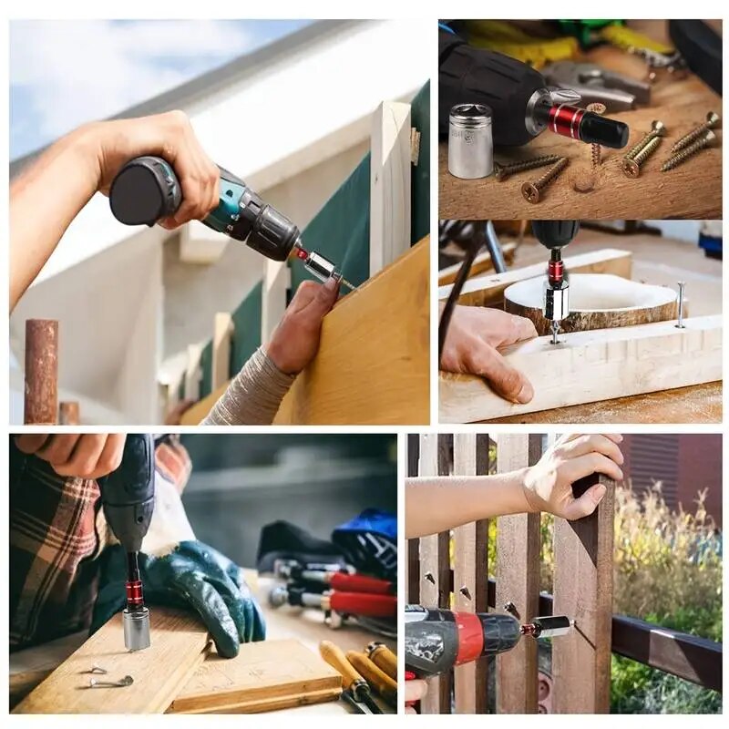 105 ° Black Small Turning Screwdriver Joint Electric Drill Corner Attachment Sleeve Extension Electric Tool Accessories