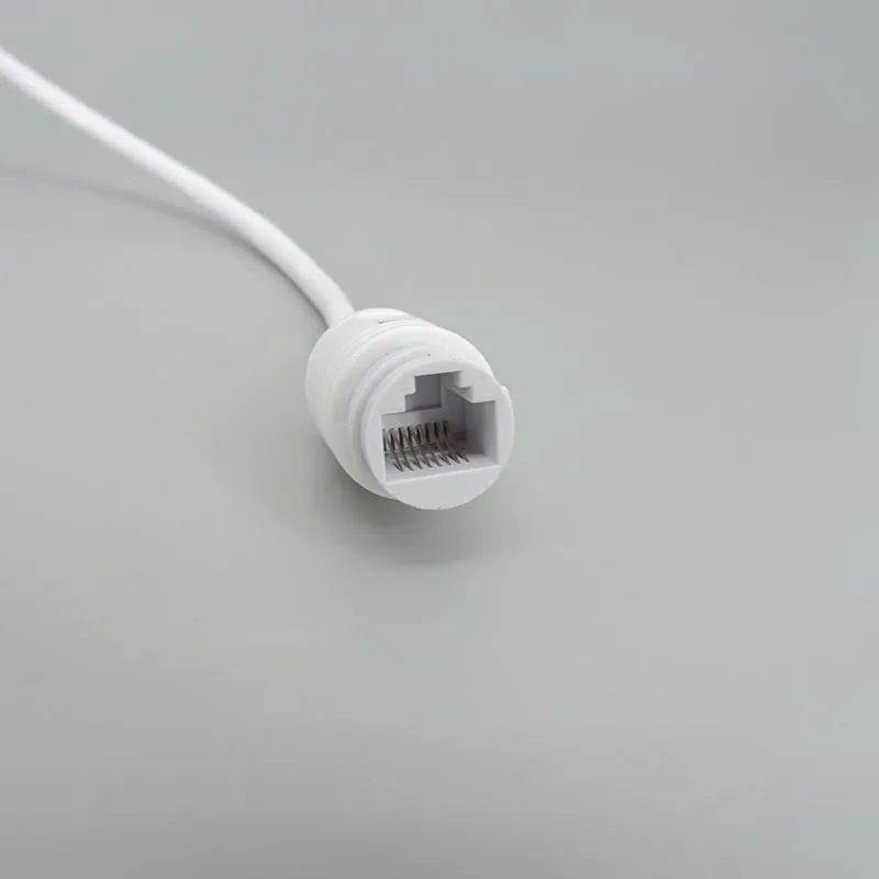 15V 9pin RJ45 สายเคเบิลเครือข่าย POE พอร์ตเครือข่าย DC หญิงสายไฟเชื่อมต่อสายเคเบิลสําหรับกล้อง IP การตรวจสอบสาย IP w1
