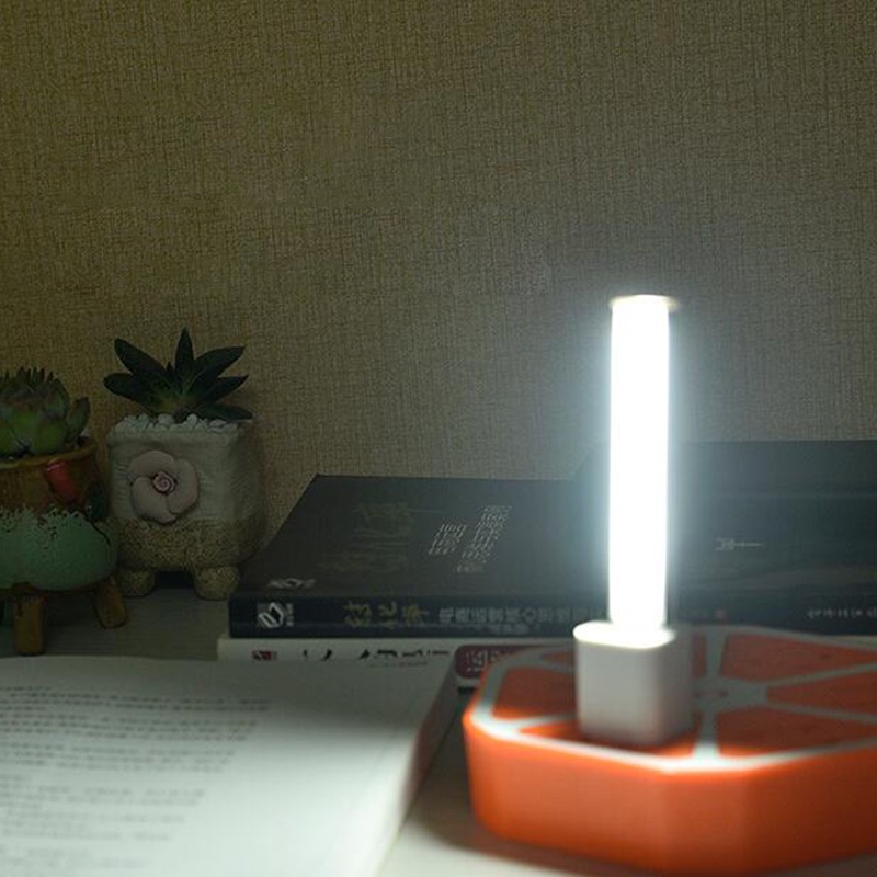 1 unidad portátil Mini 3/8/10/20/24 LED 5V USB DC lámpara blanca cálida lectura de libros luz nocturna iluminación para iluminación de ordenador