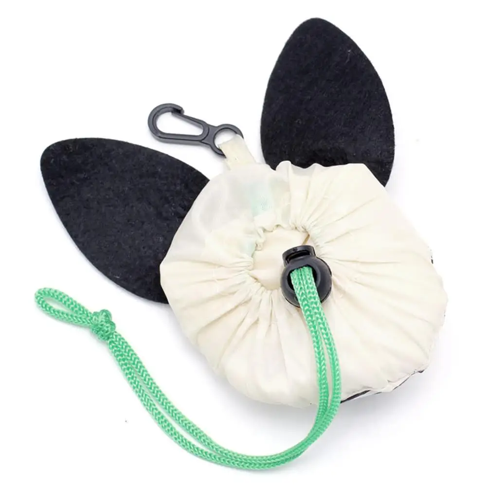 Bolsas de compras plegables para comestibles, reutilizables, ecológicas, tamaño pequeño, con asa, 1 ud.
