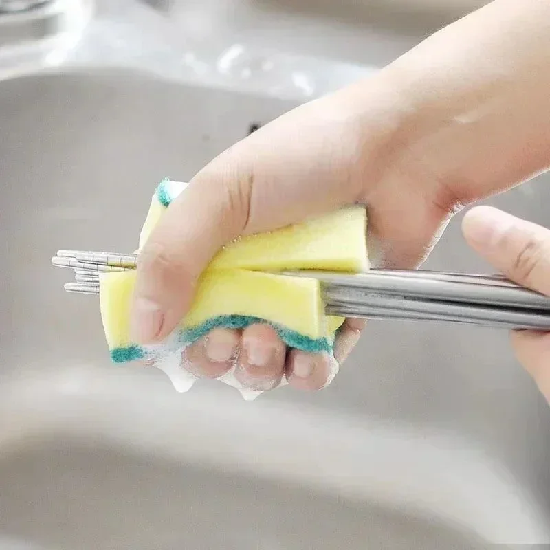 Esponja para lavar platos de cocina, Nano esmeril mágico, limpieza, olla para frotar, óxido, manchas focales, Kit de eliminación de esponja, cepillo de limpieza, esponjas, 20/30 Uds.