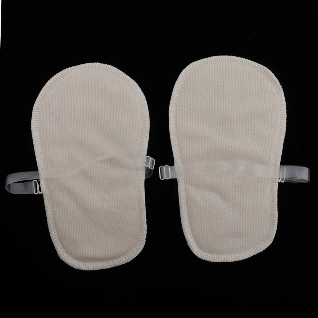 2x Washable Breathable Underarm Armpit Sweat Absorbing Pad for Men Women