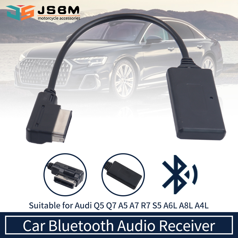 JSBM Bluetooth For Car Wireless bluetooth Module AMI Music Aux Adapter  for Audi VW MMI 3G MDI VW Golf Jetta Passat models 2011