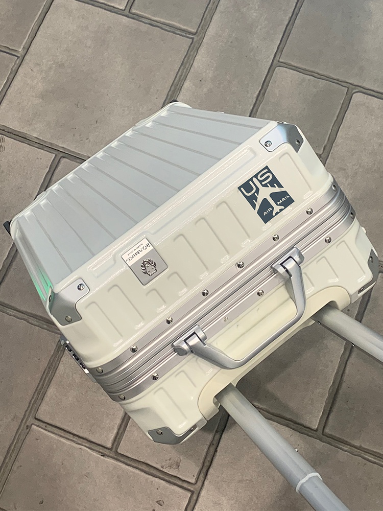 Mala de Viagem com Estrutura de Alumínio Nova 2025 para Homens e Mulheres, 20 Polegadas, Casco Rígido, Tendência de Moda, Exc...