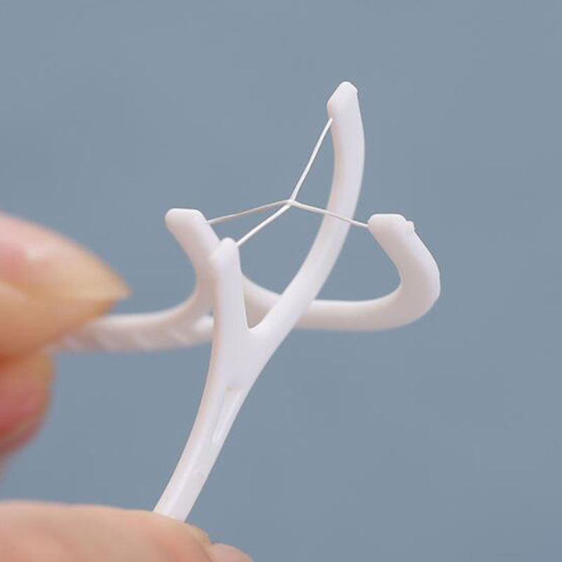 50/100 Uds. Palo de limpieza Dental, cepillo Interdental desechable, palillos de hilo Dental portátiles, herramienta de cuidado de higiene bucal