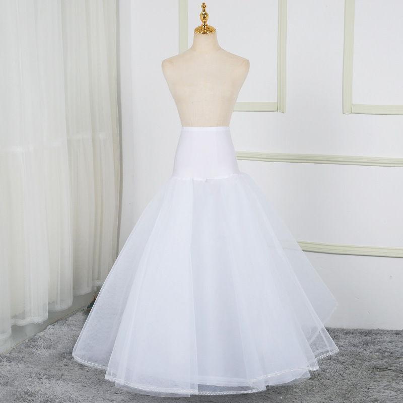A-Linie Tüll Hochzeit Braut Petticoat Unterrock Krinolinen für Kleid