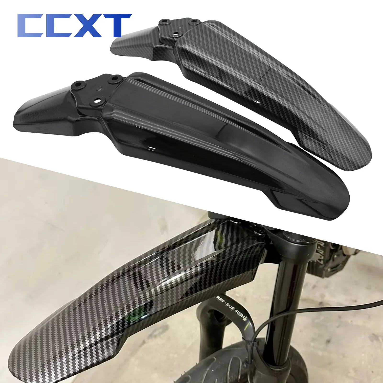 Guardabarros delantero de motocicleta para Sur Ron sur-ron SurRon Light Bee X & Light Bee S bicicleta eléctrica DNM KKE Fastace piezas de horquilla