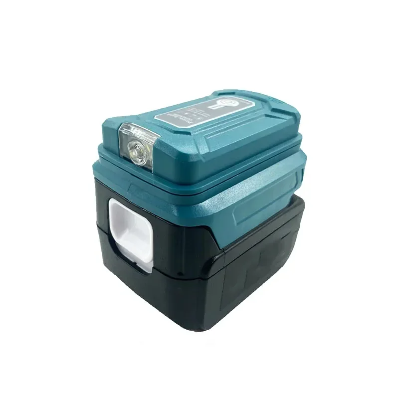 Battery Adapter LED Working Light for Makita/HongSong/Lomvum 14.4V/18V Li-on Battery Portable Power Bank With Dual USB Port