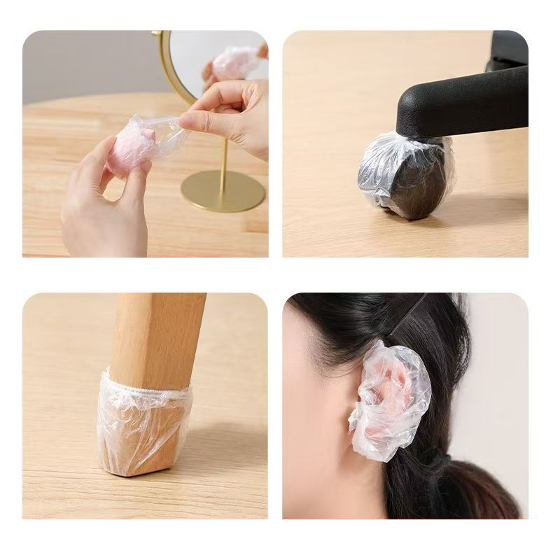 50/100pcs Luggage Wheel Covers - Dustproof Suitcase Protectors Wheel, Disposable Travel Accessories for Trolley Cases