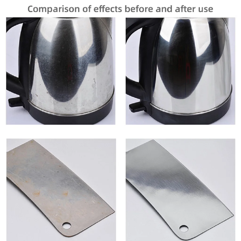AUTOSOL วางขัดโลหะสําหรับ Chrome อลูมิเนียมโลหะเหล็กรถยนต์จักรยานฯลฯเกรดอาหารสําหรับสนิมบนโต๊ะอาหารโลหะ ﻿