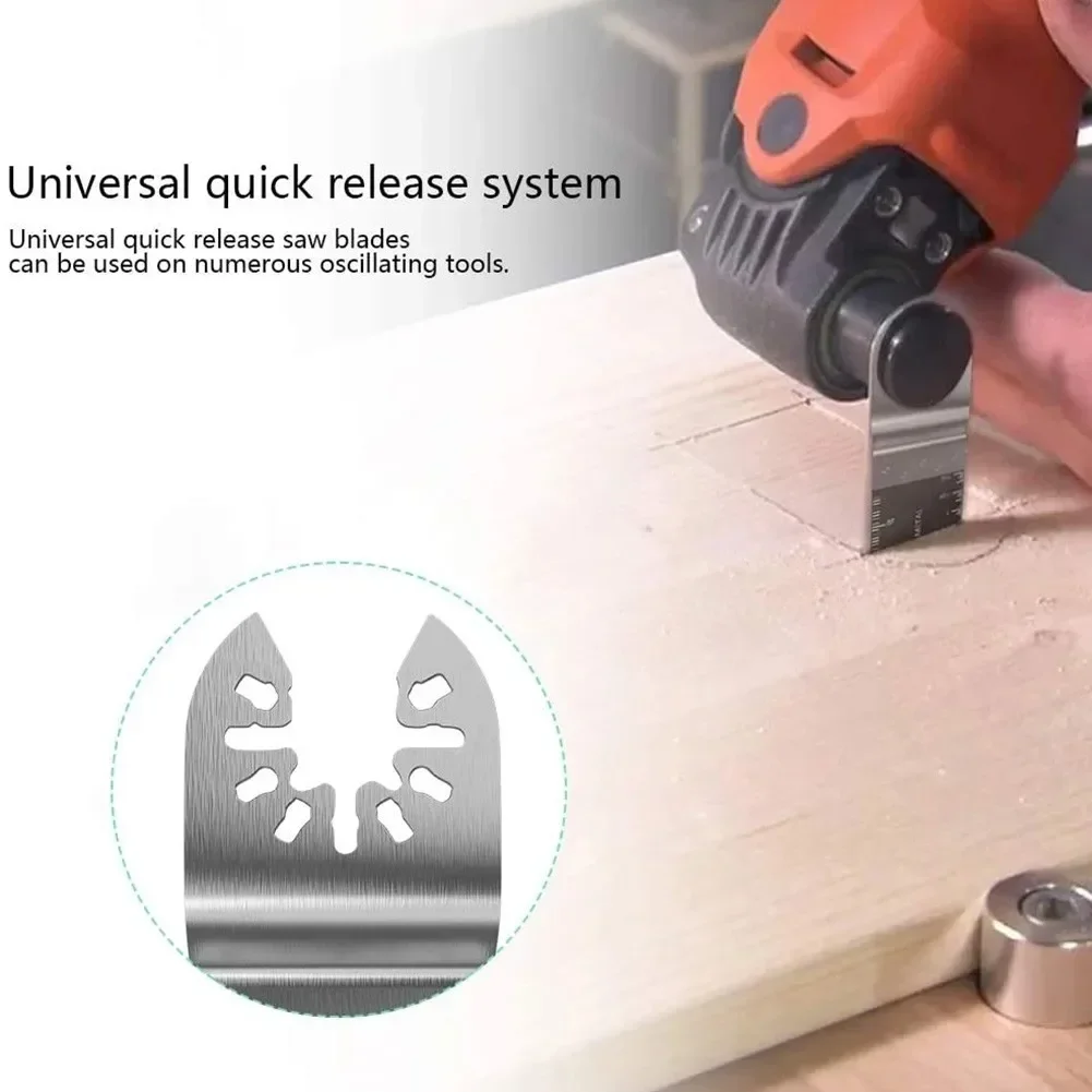 Multi Tool Blades Bi-Metal Oscillating Multi Tool Saw Blade Renovator Cut Tool Blades For Wood Metal Plastic Cutting Power Tool