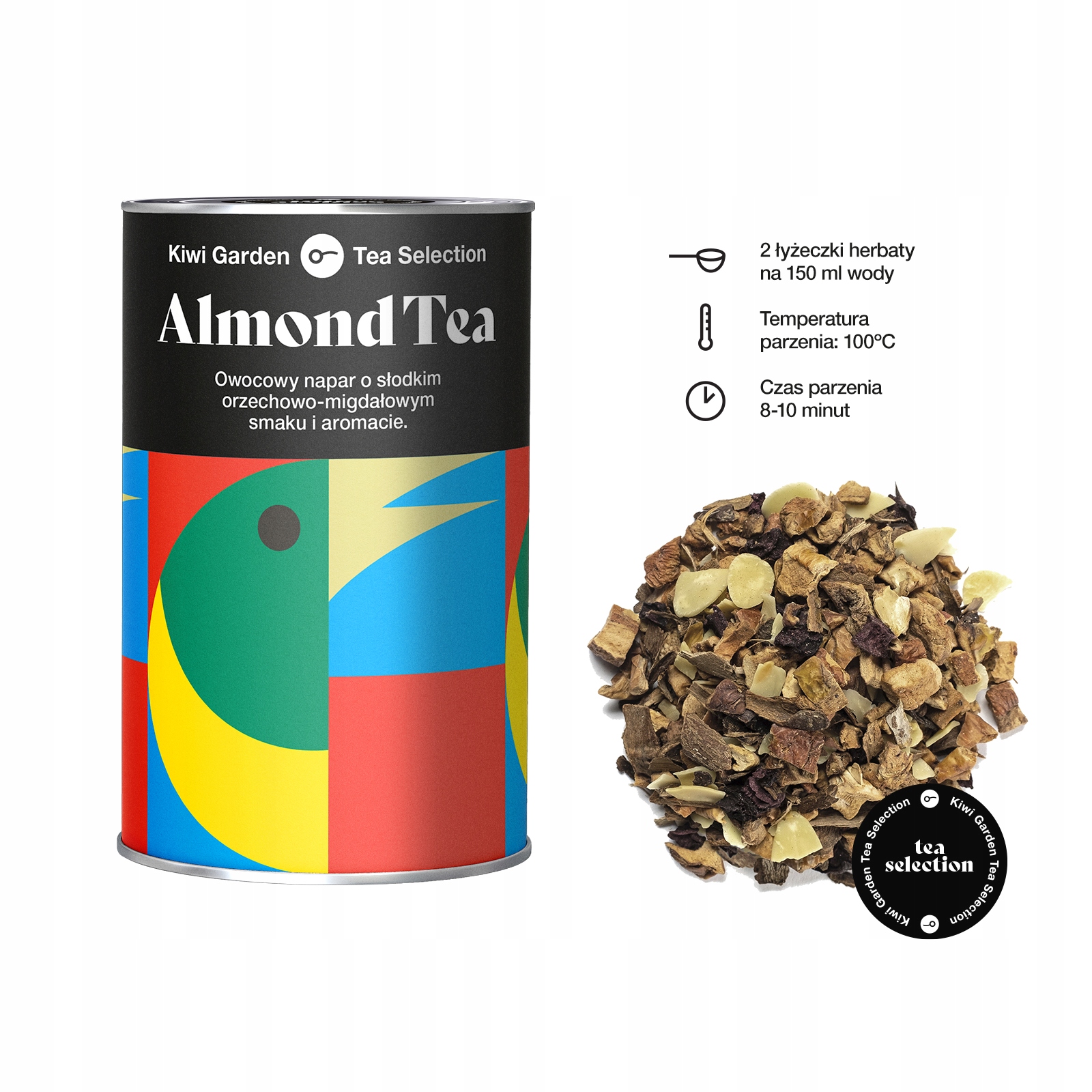 Herbatka owocowa napar 100g ALMOND Kiwi Garden