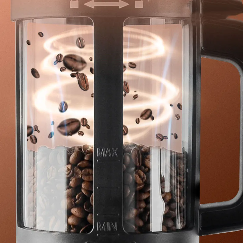 Tostatore per chicchi di caffè Piccola temperatura commerciale per uso domestico che regola e raffreddamento Cucina per arrosto di chicchi ad aria calda con temporizzazione automatica