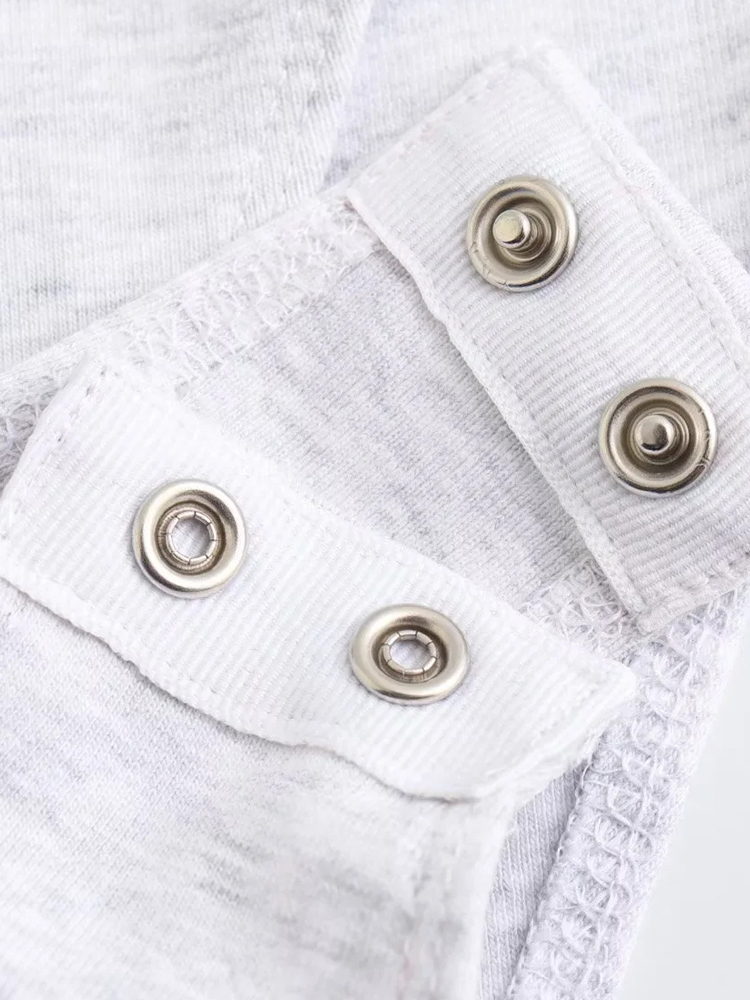 KAOPU ZA-mono de manga larga para mujer, medias informales con cuello redondo, top ajustado