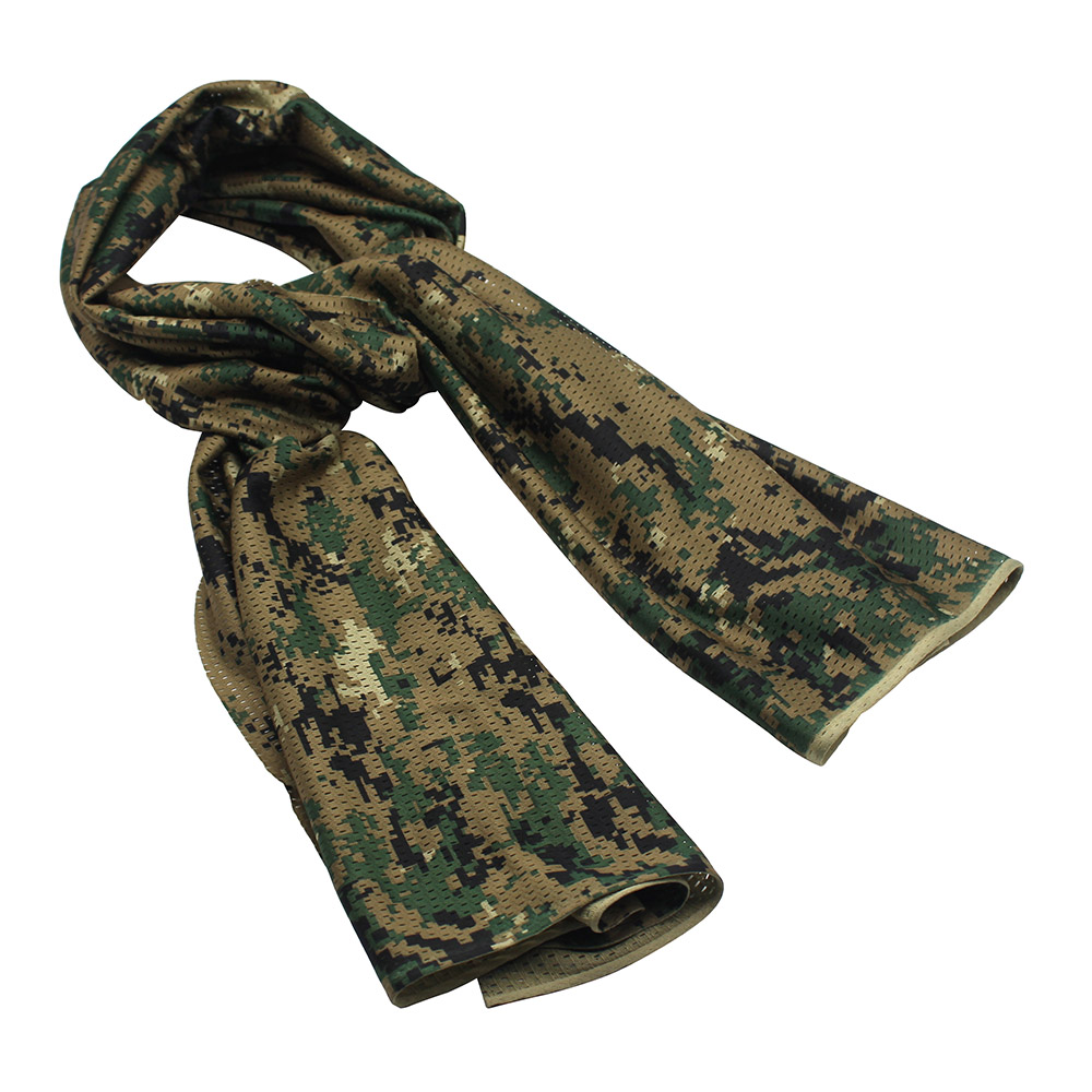 Охотничий сетчатый дышащий Шарф 165*48 см