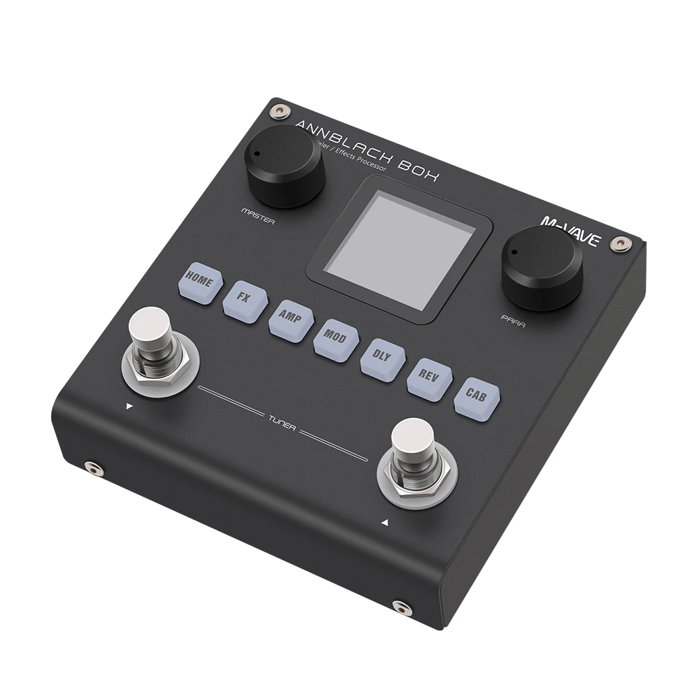 M-VAVE Blackbox Gitara / Bas AMP Modeler Multi Effects Processor Akumulator do gitary elektrycznej Bass